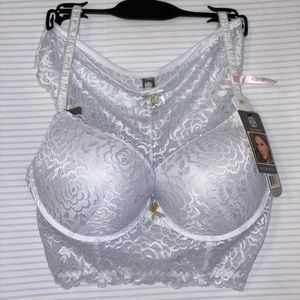 38C Push up bra Extra Large thong set